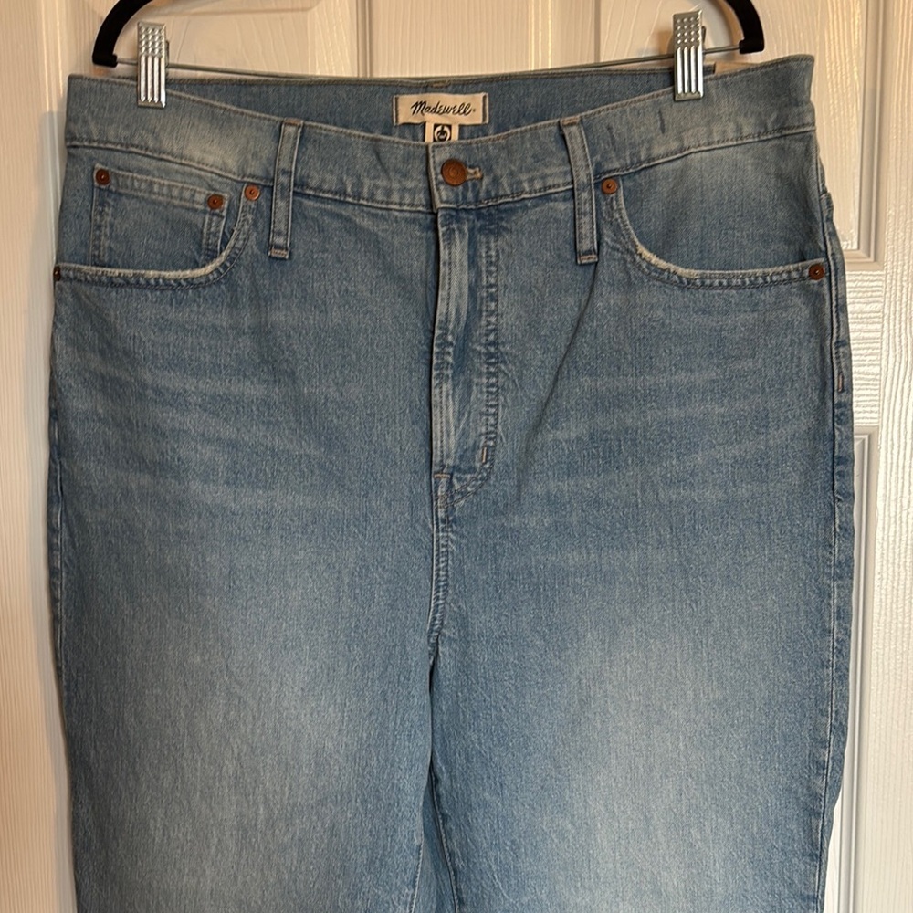 Madewell Women's High Rise Jeans - Light Blue